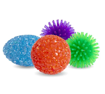 PACK PELOTA GATO X 4 DE GOMA JUG8295N