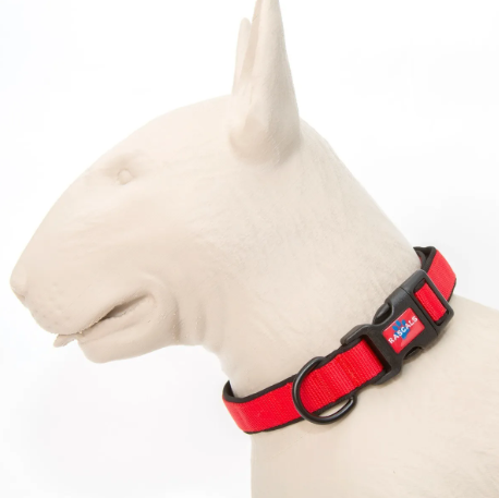 COLLAR ACOLCHADO ROJO S