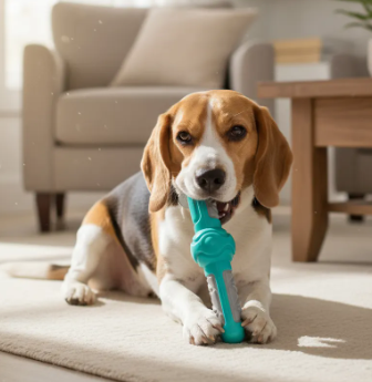 MORDILLO DOBLE CON CHIFLE 24cm. (MC110)