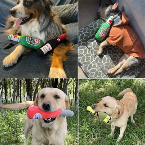 PELUCHE BOTELLA CHIFLE