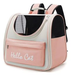 [9421] MOCHILA TRANSPORTADORA "HELLO CAT"